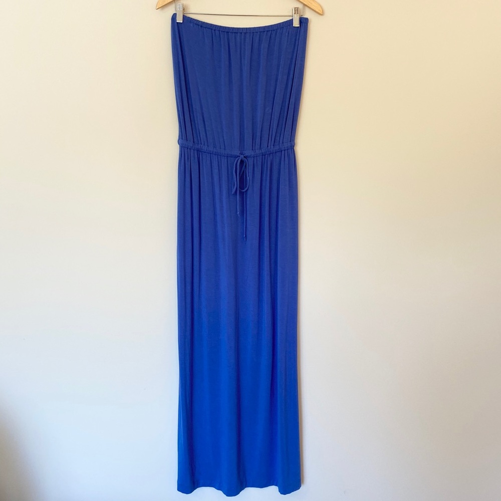 J. Crew- Drawstring Maxi Dress